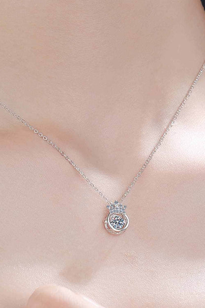 Moissanite 925 Sterling Silver Necklace - Purcell's Clothing Company