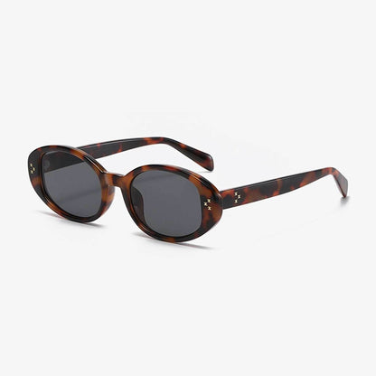 Polycarbonate Frame Oval Sunglasses - Purcell's Clothing Company