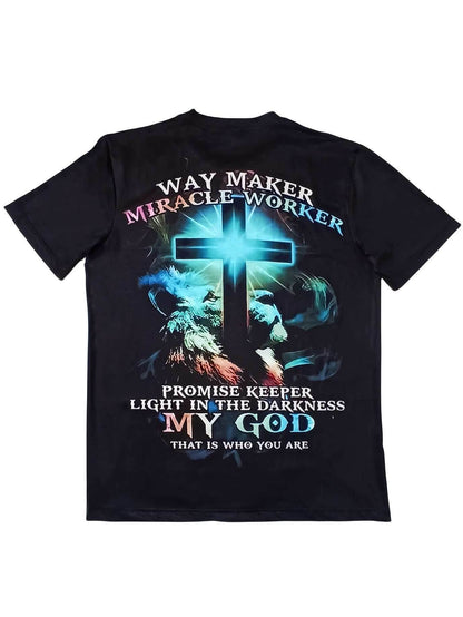 My Savior Graphic Print Tee - Purcell's Clothing Company