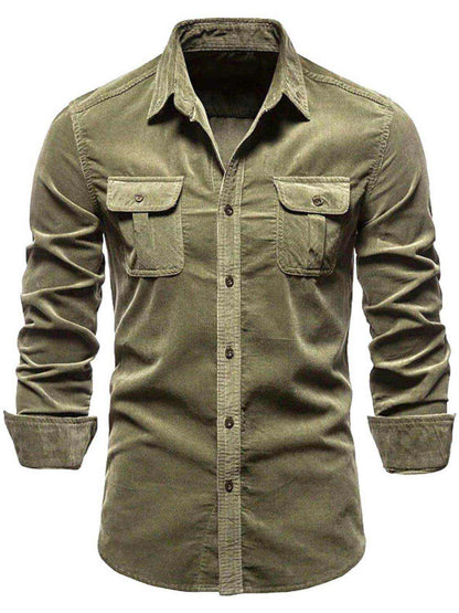 Button Down Shirt with Chest Pockets - Purcell's Clothing Company