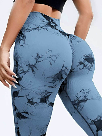 Tie-Dye High Waist Active Leggings - Purcell's Clothing Company