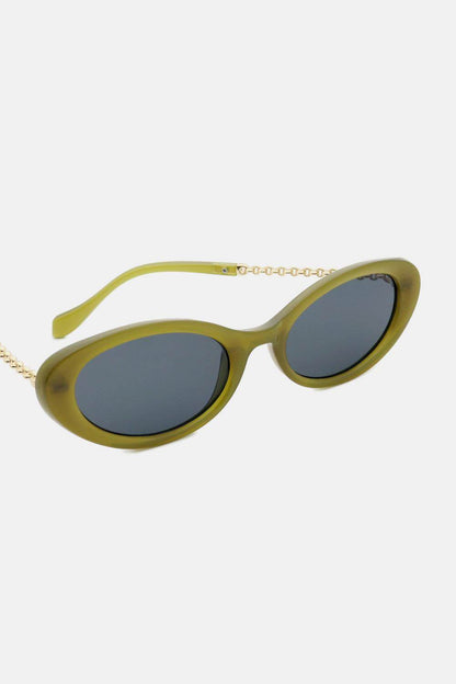 Polycarbonate Frame Cat-Eye Sunglasses - Purcell's Clothing Company