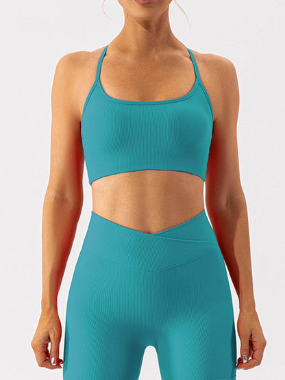 Spaghetti Strap Active Bra - Purcell's Clothing Company