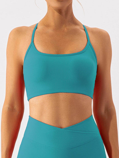 Spaghetti Strap Active Bra - Purcell's Clothing Company
