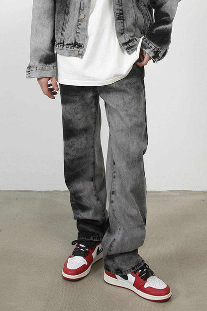 Men's Tie Dye Baggy Jeans with Pockets - Purcell's Clothing Company