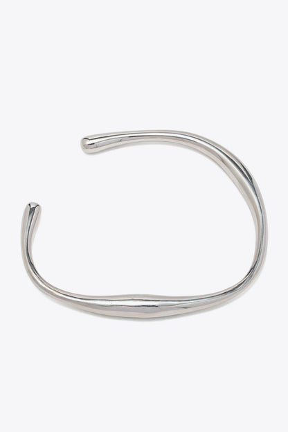 Stainless Steel Open Bracelet - Purcell's Clothing Company