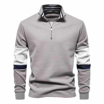 Color Block Long Sleeve Polo - Purcell's Clothing Company