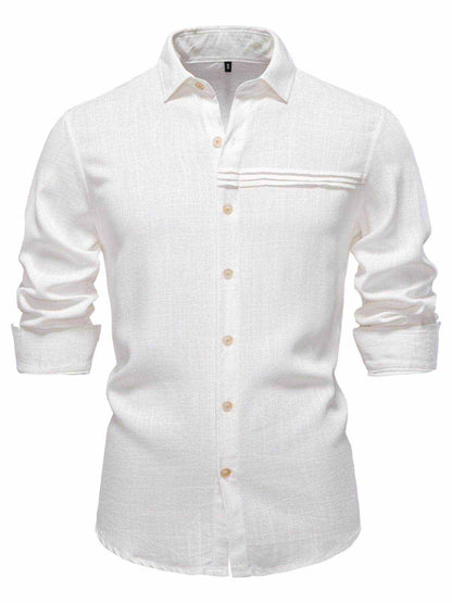Down Collared Neck Shirt - Purcell's Clothing Company