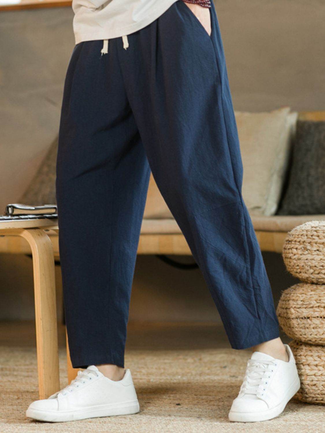 Plus Drawstring Pants with Pockets - Purcell's Clothing Company
