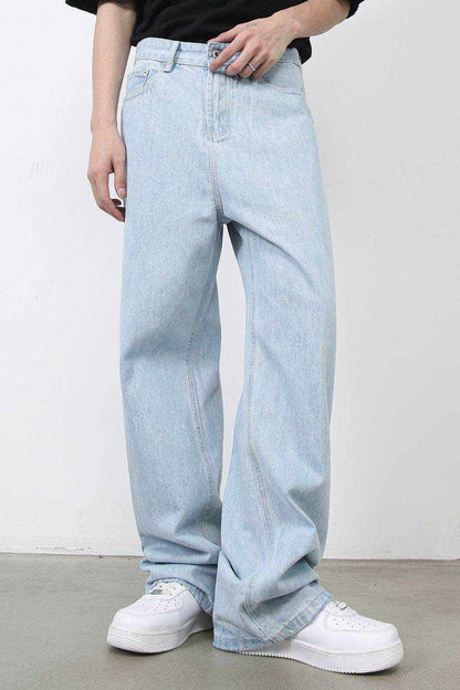 Men's Loose Fit Jeans with Pockets - Purcell's Clothing Company