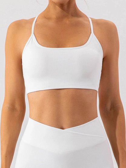 Spaghetti Strap Active Bra - Purcell's Clothing Company