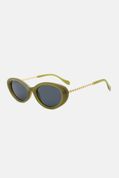 Polycarbonate Frame Cat-Eye Sunglasses - Purcell's Clothing Company
