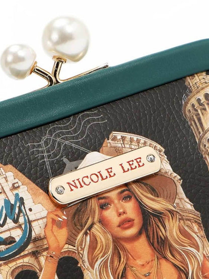 Nicole Lee USA Chelsea Pearl Kiss-Lock Coin Purse - Purcell's Clothing Company