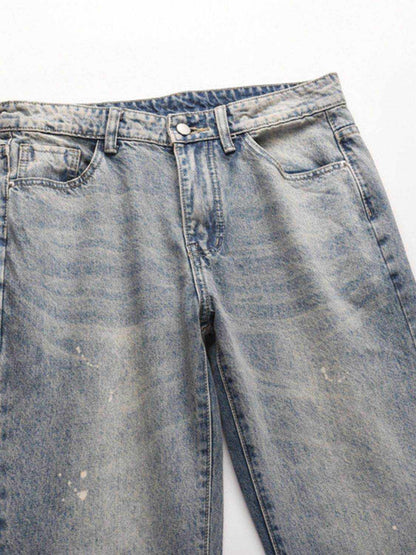 Men's Frayed Hem Bootcut Jeans - Purcell's Clothing Company