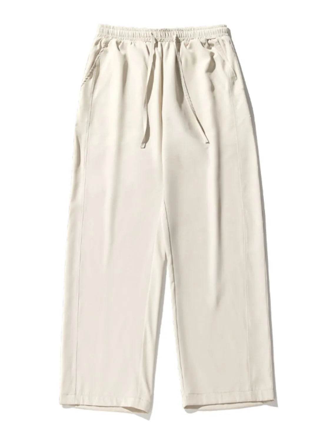 Drawstring Wide Leg Pants - Purcell's Clothing Company