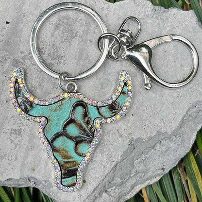 Bull Shape Key Chain - Purcell's Clothing Company