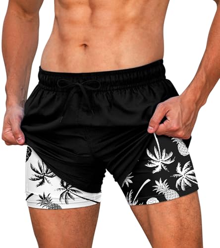 5.5" Inseam Anti-Chafe Swim Shorts