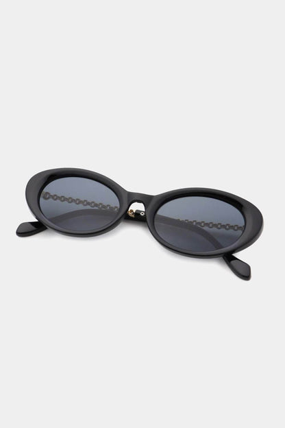 Polycarbonate Frame Cat-Eye Sunglasses - Purcell's Clothing Company