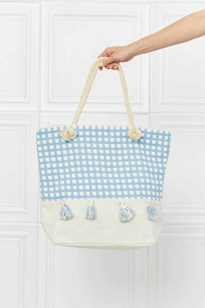 Justin Taylor Picnic Date Tassel Tote Bag - Purcell's Clothing Company