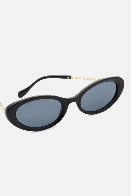 Polycarbonate Frame Cat-Eye Sunglasses - Purcell's Clothing Company
