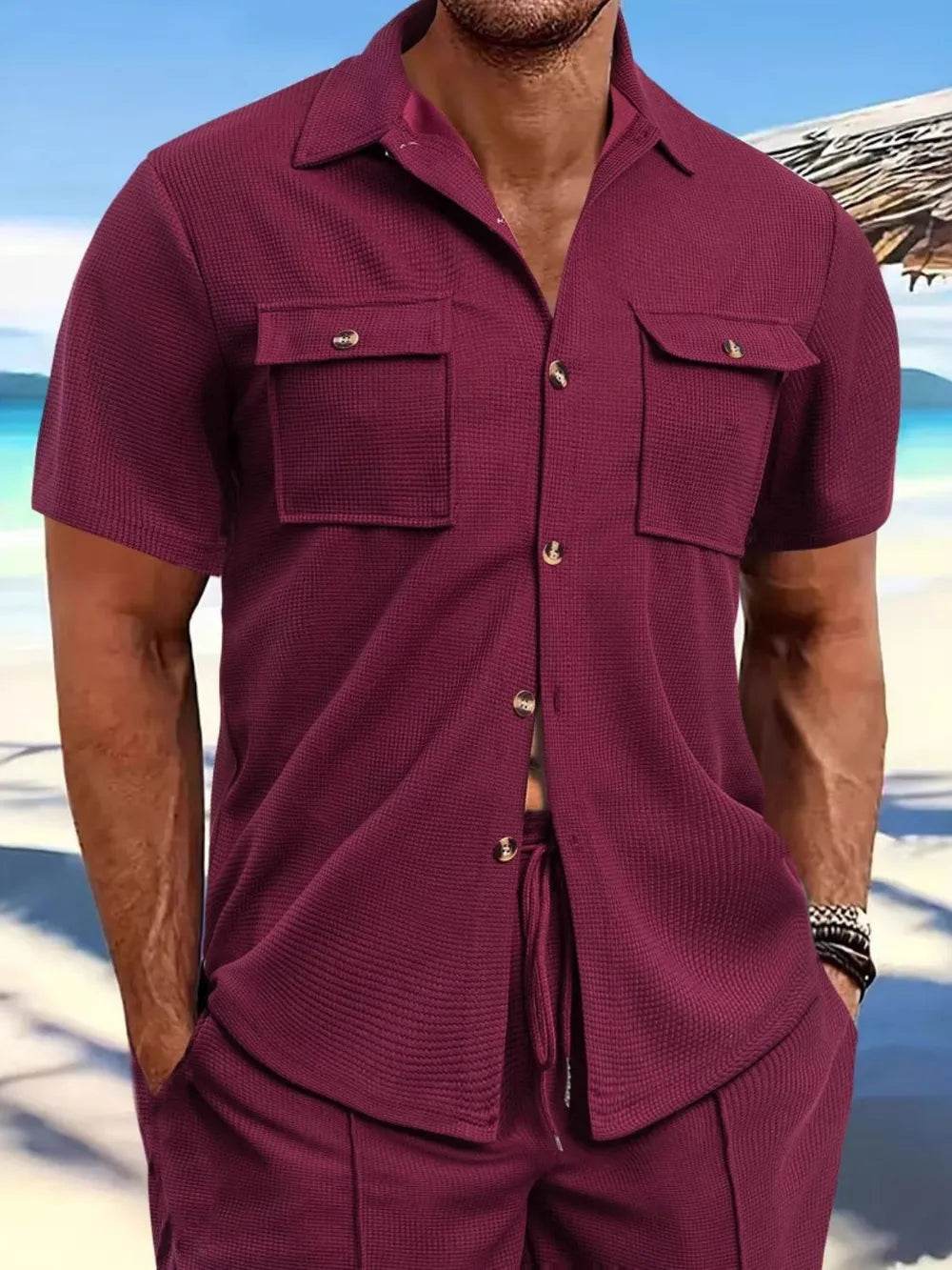Button Down Short Sleeve Shirt - Purcell's Clothing Company