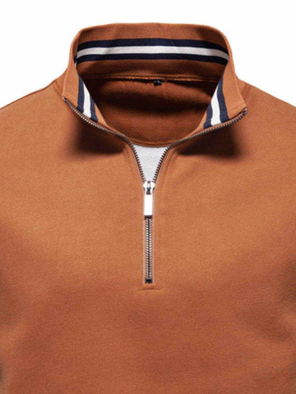 Color Block Long Sleeve Polo - Purcell's Clothing Company