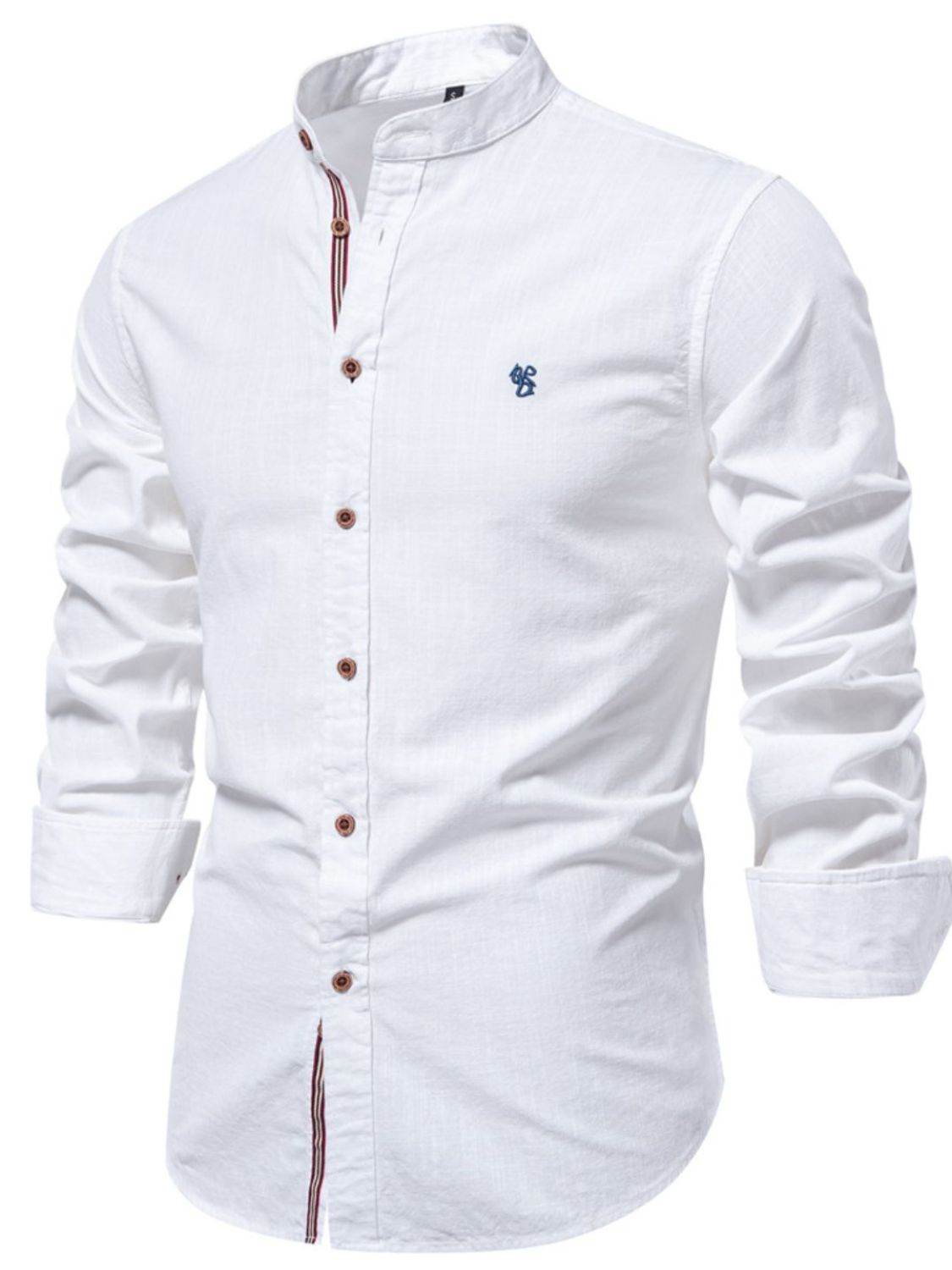 Button Down Embroidered Shirt - Purcell's Clothing Company