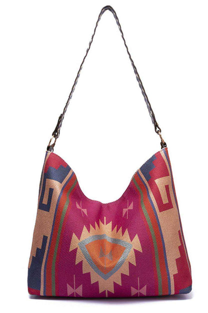 Geometric Canvas Tote Bag - Purcell's Clothing Company