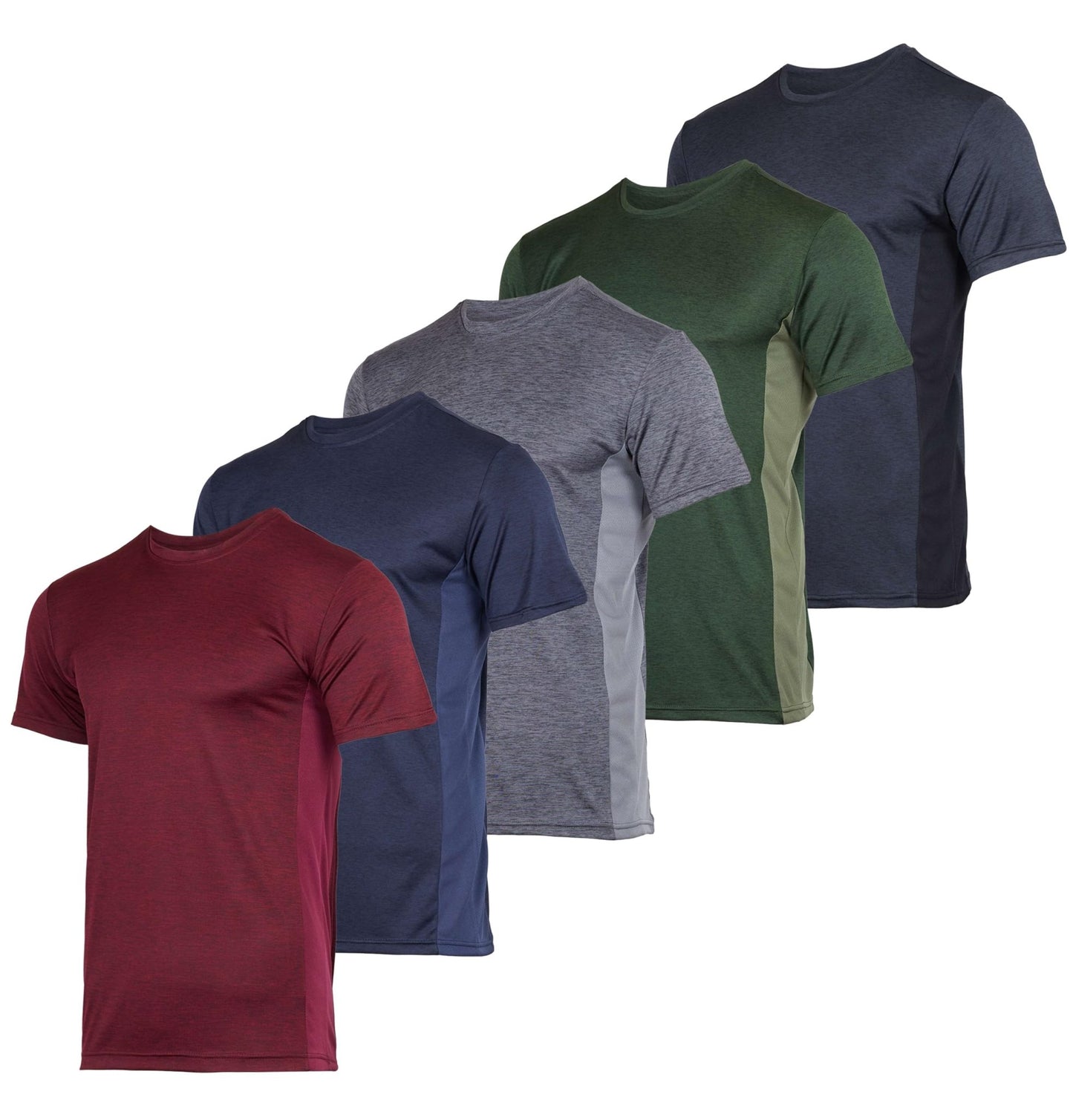 (5 - Pack) Dry - Fit Performance Shirt - Purcell's Clothing Company - 