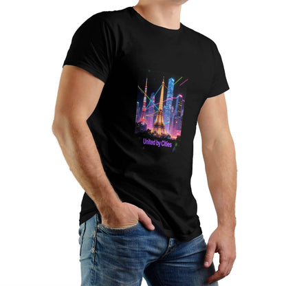 City Printed Pure Cotton T-Shirt - Purcell's Clothing Company