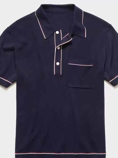 Short Sleeve Button Polo - Purcell's Clothing Company