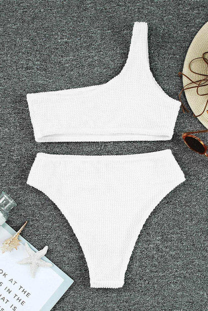 Single Shoulder Bikini Set - Purcell's Clothing Company