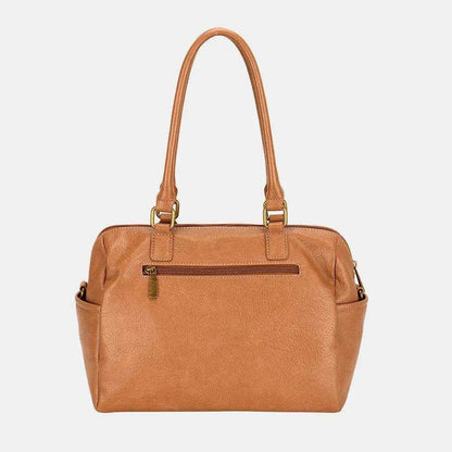 David Jones Zipper PU Leather Handbag - Purcell's Clothing Company
