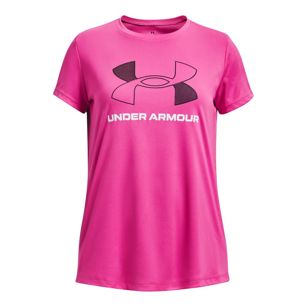 Under Armour Girls' Tech Big Logo Short Sleeve T Shirt