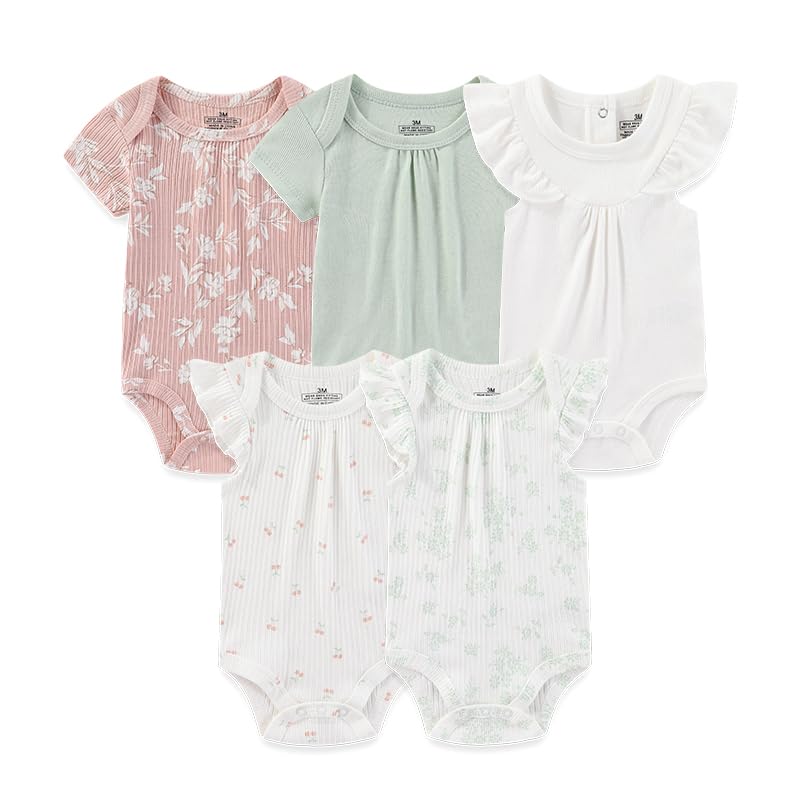 Short Sleeve Romper Unisex (5 - Pack) - Purcell's Clothing Company - 