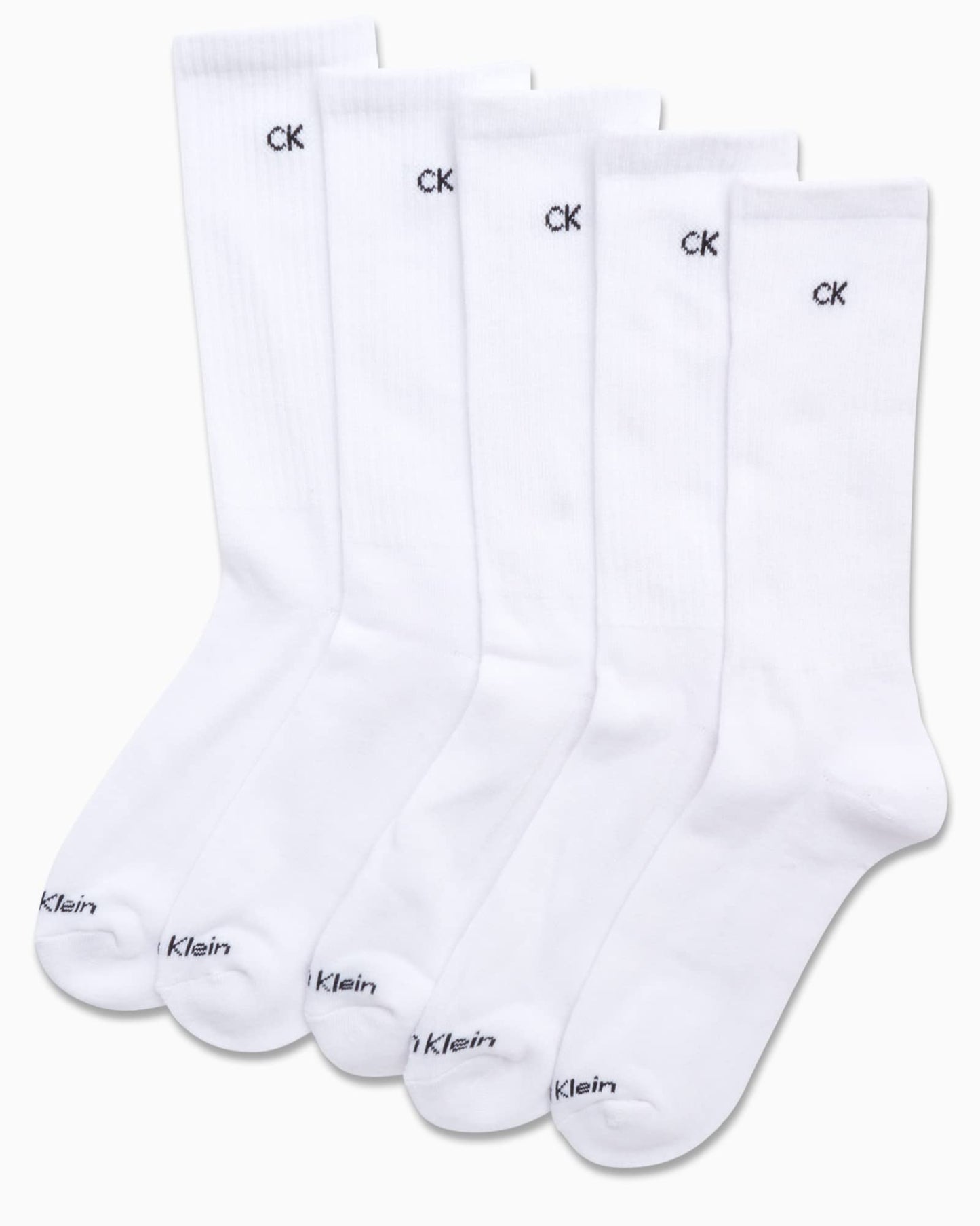 Calvin Klein Cushioned Crew Socks (5-Pair)