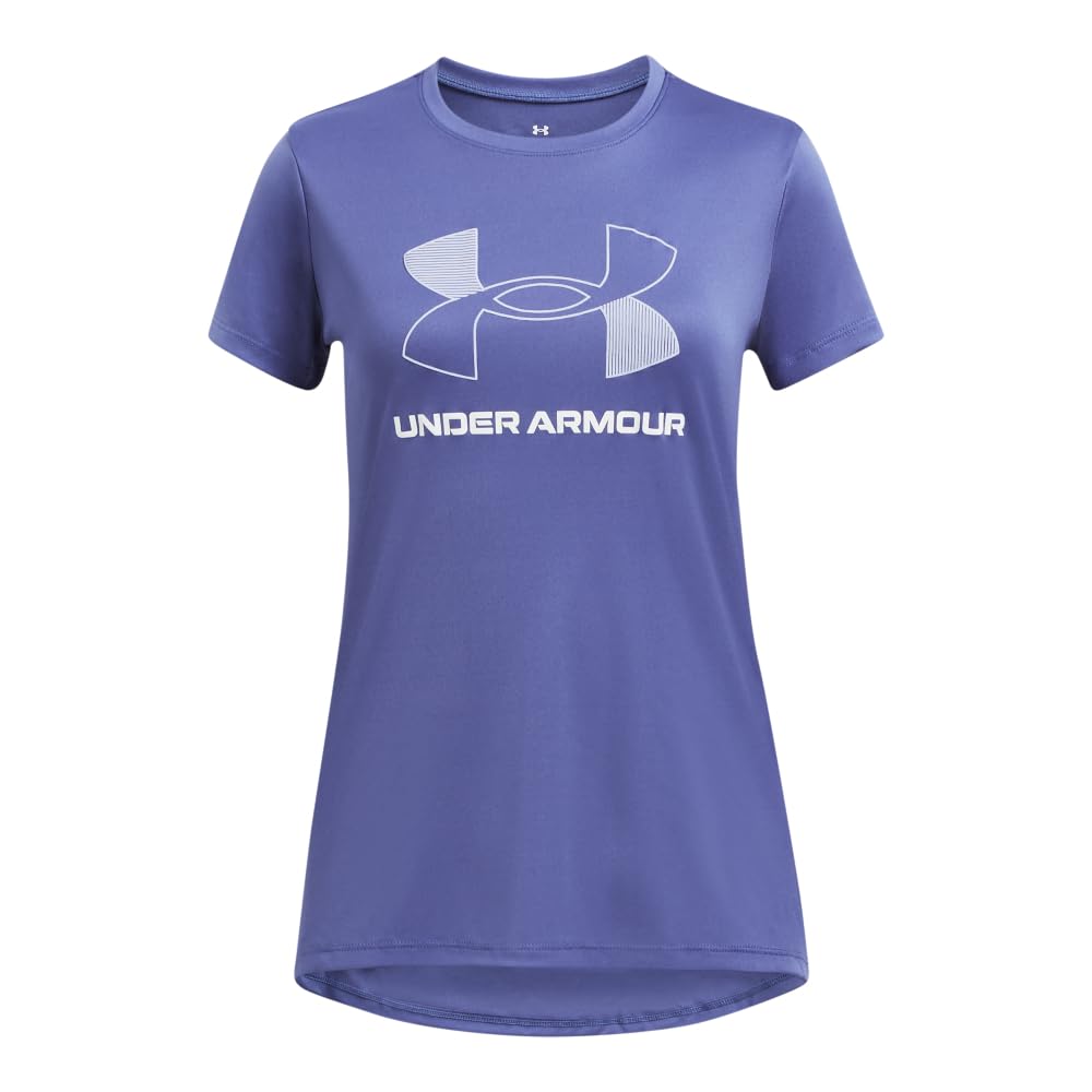 Under Armour Girls' Tech Big Logo Short Sleeve T Shirt