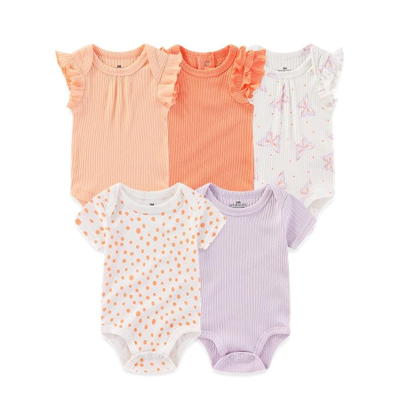 Short Sleeve Romper Unisex (5 - Pack) - Purcell's Clothing Company - 