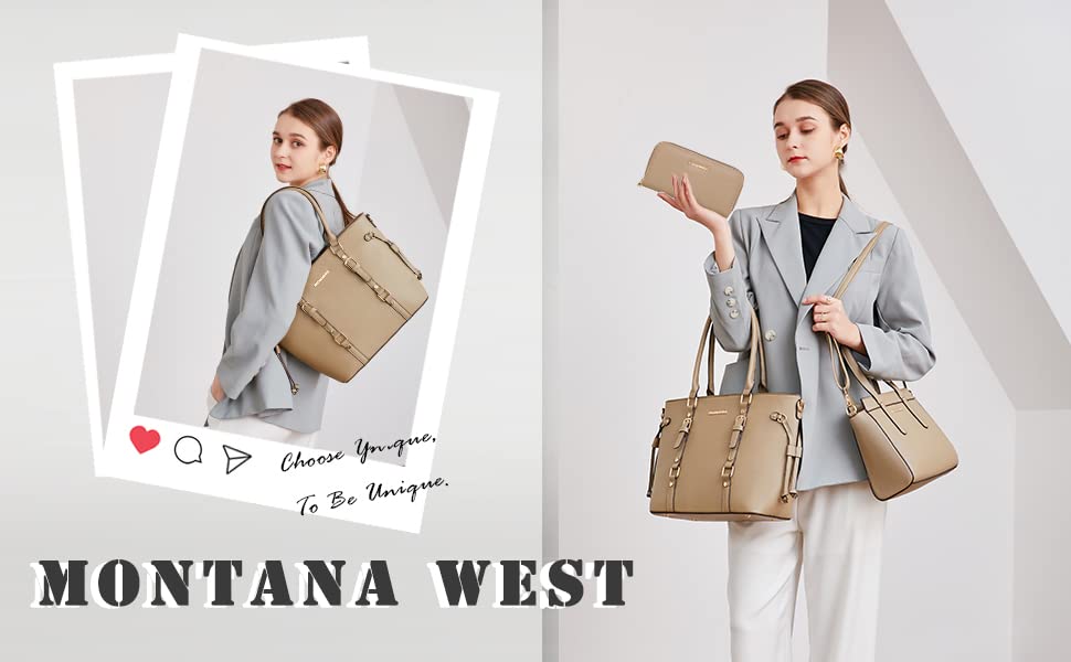 Montana West 3-Piece Handbag