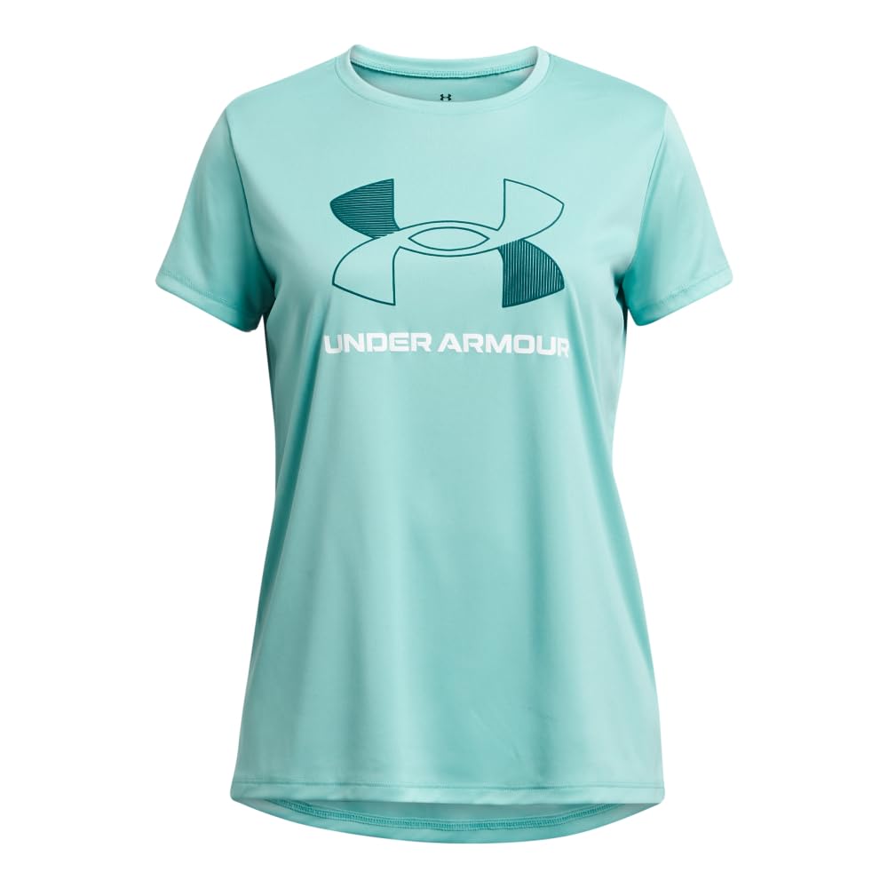 Under Armour Girls' Tech Big Logo Short Sleeve T Shirt