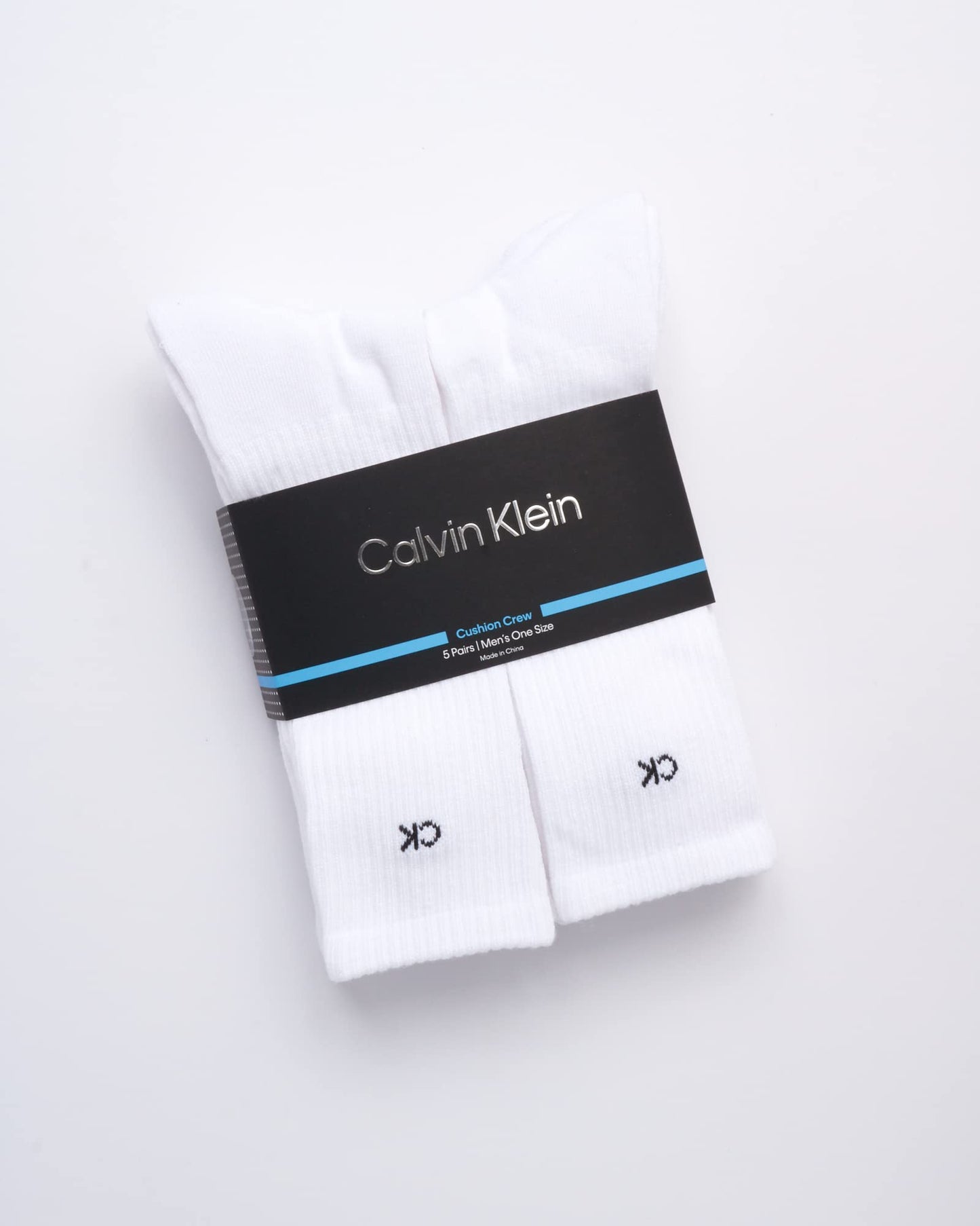 Calvin Klein Cushioned Crew Socks (5-Pair)