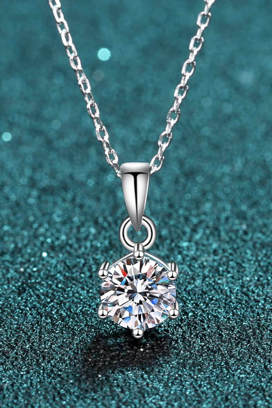 Adored Get What You Need Moissanite Pendant Necklace - Purcell's Clothing Company