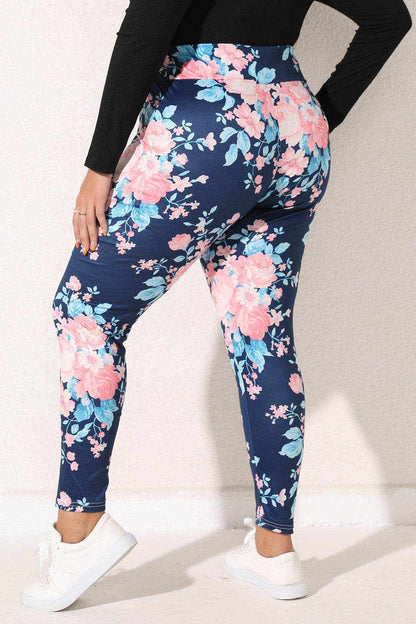 Plus Size Floral Print Legging - Purcell's Clothing Company