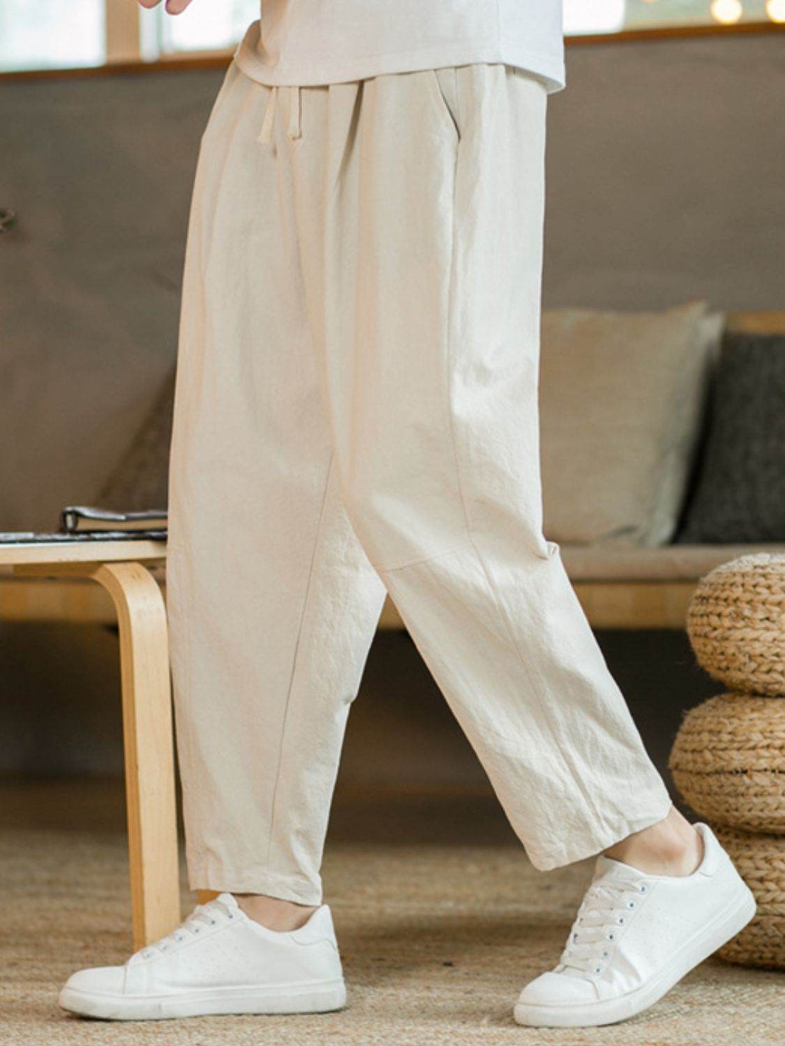 Plus Drawstring Pants with Pockets - Purcell's Clothing Company
