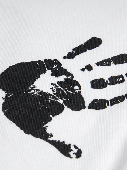 Men's Handprint Pattern Jeans - Purcell's Clothing Company