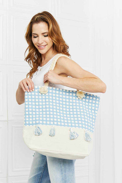 Justin Taylor Picnic Date Tassel Tote Bag - Purcell's Clothing Company