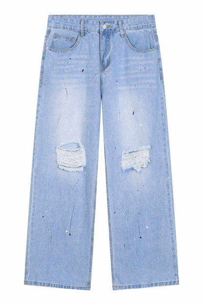 Distressed Jeans with Pockets - Purcell's Clothing Company
