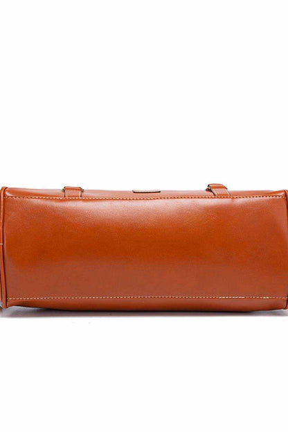 PU Leather Handbag with Tassels - Purcell's Clothing Company