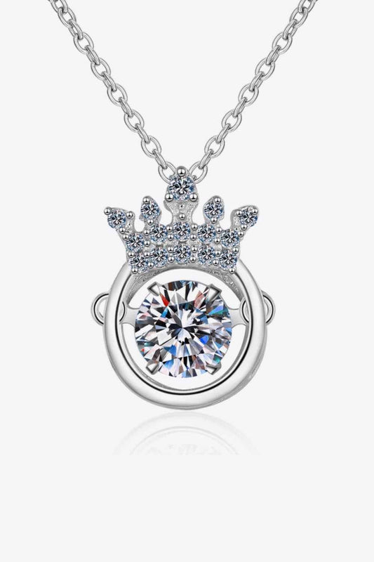 Moissanite 925 Sterling Silver Necklace - Purcell's Clothing Company
