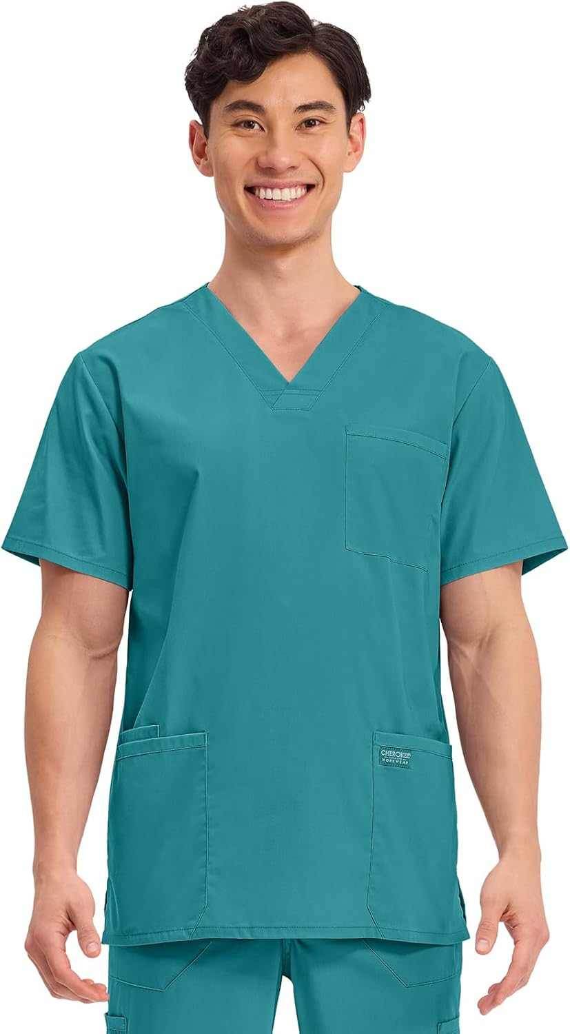 Cherokee V-Neck 4 Pocket Scrub Top - Purcell's Clothing Company
